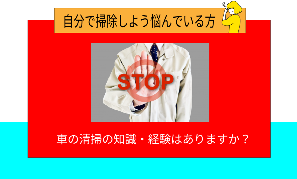 車内清掃をしようか悩んでいる方